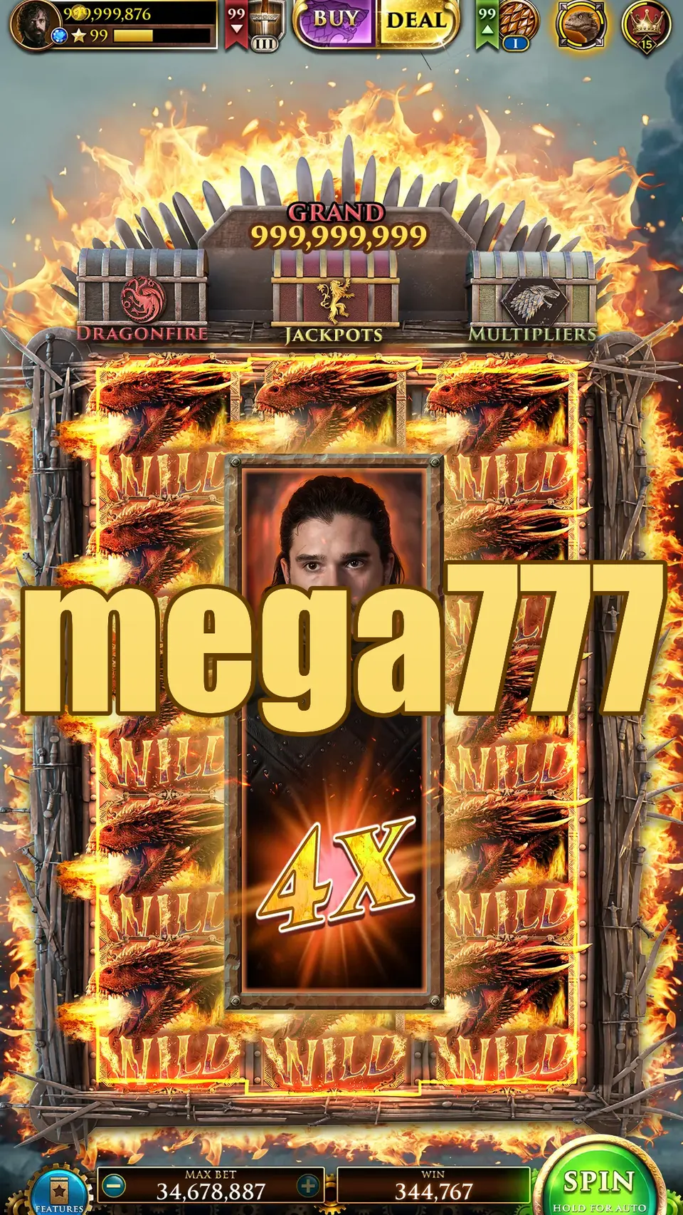 mega777 Tangkapan Layar Resmi APK